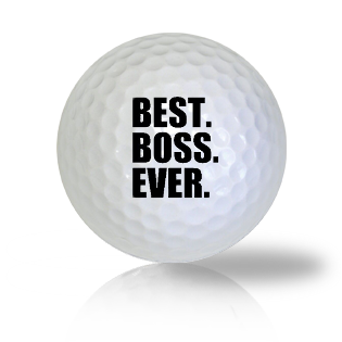 Best Boss Ever Golf Balls - Half Price Golf Balls - Canada's Source For Premium Used & Recycled Golf Balls