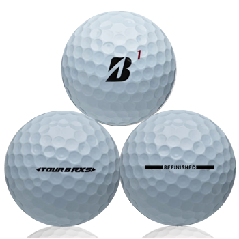 Custom Bridgestone Tour B RXS Refinished (Straight Line) - Half Price Golf Balls - Canada's Source For Premium Used Golf Balls