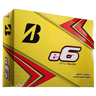 Custom Bridgestone e6 B Yellow Mix (New In Box) - Halfpricegolfballs.com