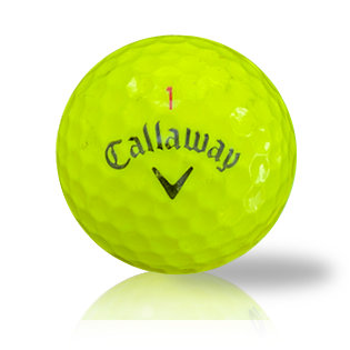 Bulk Callaway Chrome Soft Yellow Practice Range Balls - Half Price Golf Balls - Canada's Source For Premium Used Golf Balls