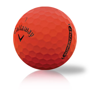 Custom Callaway Superfast 22 Red Used Golf Balls - Halfpricegolfballs.com