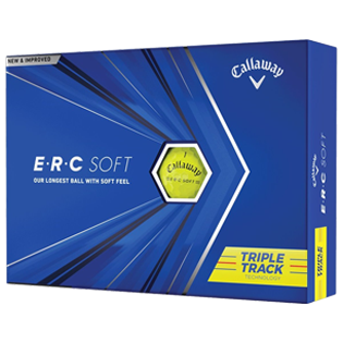 Custom Callaway ERC Triple Track Yellow 2021 (New In Box) - Halfpricegolfballs.com
