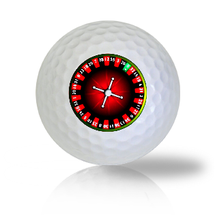 Casino Golf Balls - Roulette - Halfpricegolfballs.com– Half Price Golf ...