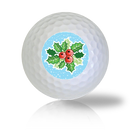 Christmas Holly Golf Balls - Halfpricegolfballs