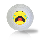 Crying Hard Emoticon Golf Balls - Half Price Golf Balls - Canada's Source For Premium Used & Recycled Golf Balls