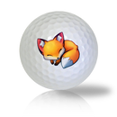 Comfortably Sleeping Fox Golf Balls - Half Price Golf Balls - Canada's Source For Premium Used & Recycled Golf Balls