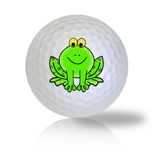 Cute Smiling Frog Golf Balls - Half Price Golf Balls - Canada's Source For Premium Used & Recycled Golf Balls
