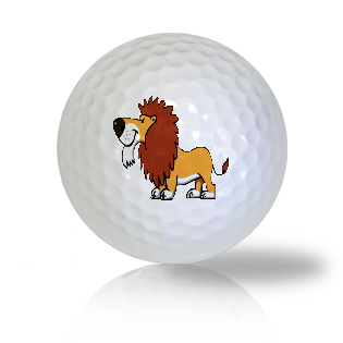 Cute Standing Lion Golf Balls - Half Price Golf Balls - Canada's Source For Premium Used & Recycled Golf Balls