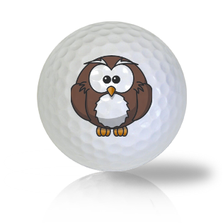 Cute Sitting Owl Golf Balls - Half Price Golf Balls - Canada's Source For Premium Used & Recycled Golf Balls