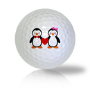 Cute Penguin Couple Golf Balls - Half Price Golf Balls - Canada's Source For Premium Used & Recycled Golf Balls