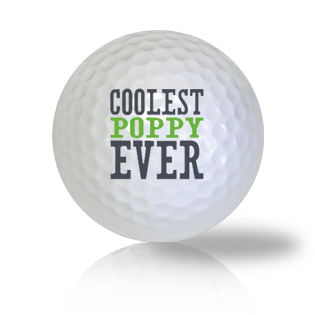 Coolest Poppy Ever Golf Balls - Half Price Golf Balls - Canada's Source For Premium Used & Recycled Golf Balls