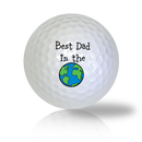 Best Dad In The World Golf Balls - Half Price Golf Balls - Canada's Source For Premium Used & Recycled Golf Balls