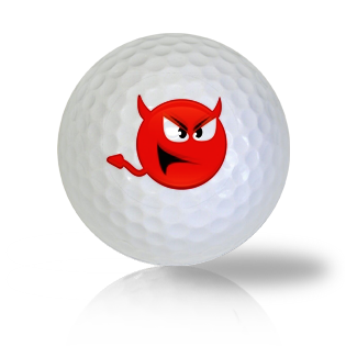 Devilish Emoticon Golf Balls - Half Price Golf Balls - Canada's Source For Premium Used & Recycled Golf Balls