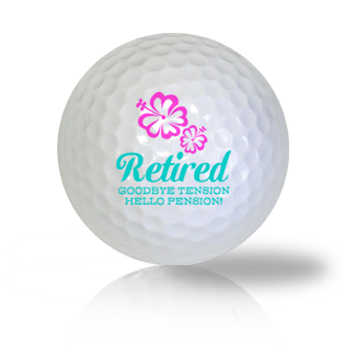 Goodbye Tension, Hello Pension Golf Balls - Half Price Golf Balls - Canada's Source For Premium Used & Recycled Golf Balls