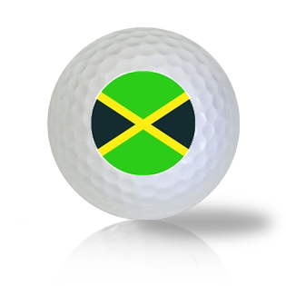 Jamaica Flag Golf Balls - Half Price Golf Balls - Canada's Source For Premium Used & Recycled Golf Balls