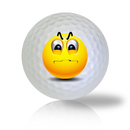 Angry and Frustrated Emoticon Golf Balls - Half Price Golf Balls - Canada's Source For Premium Used & Recycled Golf Balls