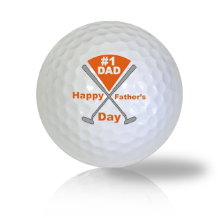 #1 Dad Golf Balls