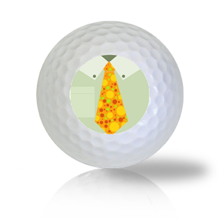 Happy Father's Day Tie Golf Balls - Halfpricegolfballs