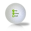 Eat Sleep Golf Golf Balls - Halfpricegolfballs