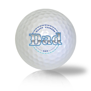 Happy Father's Day Dad Golf Balls - Halfpricegolfballs