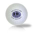 Funny 40th Birthday Golf Balls - Half Price Golf Balls - Canada's Source For Premium Used & Recycled Golf Balls