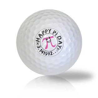 Happy Pi Day Golf Balls - Half Price Golf Balls - Canada's Source For Premium Used & Recycled Golf Balls