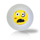 Hard Hurt Emoticon Golf Balls - Half Price Golf Balls - Canada's Source For Premium Used & Recycled Golf Balls