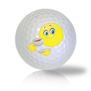 I'm Having Tea, Want Some? Emoticon Golf Balls - Half Price Golf Balls - Canada's Source For Premium Used & Recycled Golf Balls