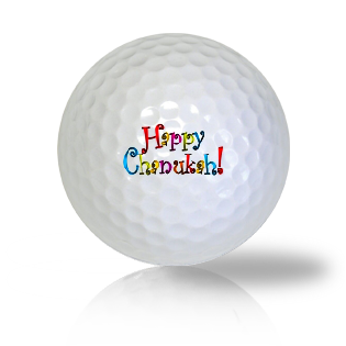 Happy Chanukah Golf Balls - Half Price Golf Balls - Canada's Source For Premium Used & Recycled Golf Balls