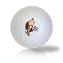 Basset Hound Playing A Saxophone Golf Balls - Half Price Golf Balls - Canada's Source For Premium Used & Recycled Golf Balls