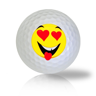 Love Emoticon Golf Balls - Half Price Golf Balls - Canada's Source For Premium Used & Recycled Golf Balls