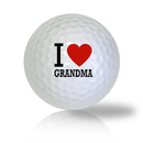 I Love Grandma Golf Balls - Halfpricegolfballs