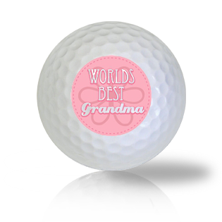 World's Best Grandma Golf Balls - Halfpricegolfballs