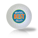 World's Best Mom Golf Balls - Halfpricegolfballs