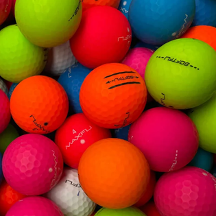 Maxfli Color Mix Used Golf Balls - Halfpricegolfballs.com