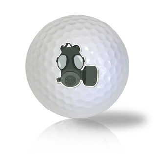 Gas Mask Golf Balls - Half Price Golf Balls - Canada's Source For Premium Used & Recycled Golf Balls