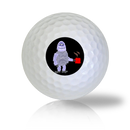 Monster with a Coffee Keeping Warm Funny Golf Balls - Half Price Golf Balls - Canada's Source For Premium Used & Recycled Golf Balls