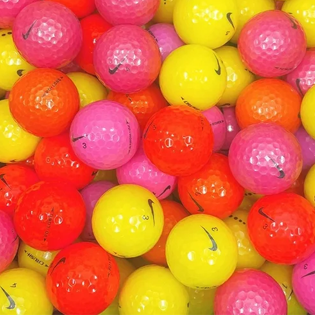 Nike Colour Mix Used Golf Balls - Halfpricegolfballs.com