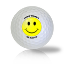 Don't Worry...Be Happy! Emoticon Golf Balls - Half Price Golf Balls - Canada's Source For Premium Used & Recycled Golf Balls