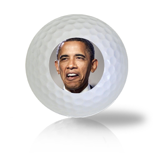 Obama Yuck Golf Balls - Halfpricegolfballs