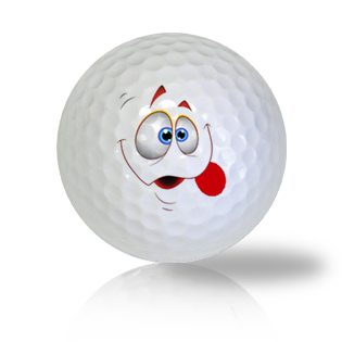 Funny Clown Face Golf Balls - Half Price Golf Balls - Canada's Source For Premium Used & Recycled Golf Balls