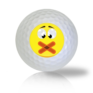 Oops! Slip up Emoticon Golf Balls - Half Price Golf Balls - Canada's Source For Premium Used & Recycled Golf Balls