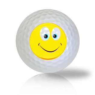 Simply Smiling Emoticon Golf Balls - Half Price Golf Balls - Canada's Source For Premium Used & Recycled Golf Balls