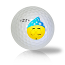 Sweetly Sleeping Emoticon Golf Balls - Half Price Golf Balls - Canada's Source For Premium Used & Recycled Golf Balls