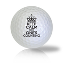 Keep Calm No One's Counting Golf Balls - Half Price Golf Balls - Canada's Source For Premium Used & Recycled Golf Balls
