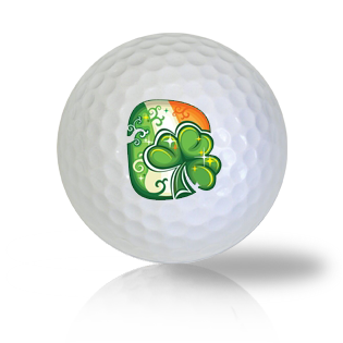 St. Patrick's Day Clover Golf Balls - Halfpricegolfballs