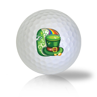 St. Patrick's Day Leprechaun Golf Balls - Halfpricegolfballs