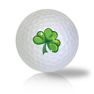 St. Patrick's Day Shamrock Golf Balls - Halfpricegolfballs