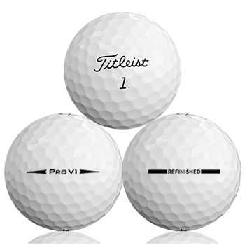 Titleist Pro V1 2018 Refinished (Straight Line) Used Golf Balls - Foundgolfballs.com