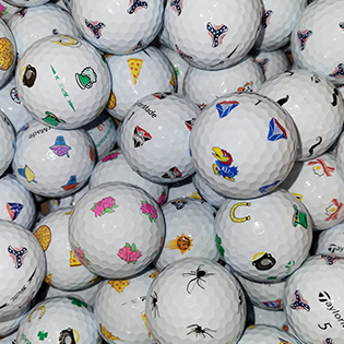 TaylorMade TP5 PIX Collector Mix Used Golf Balls - Halfpricegolfballs.com